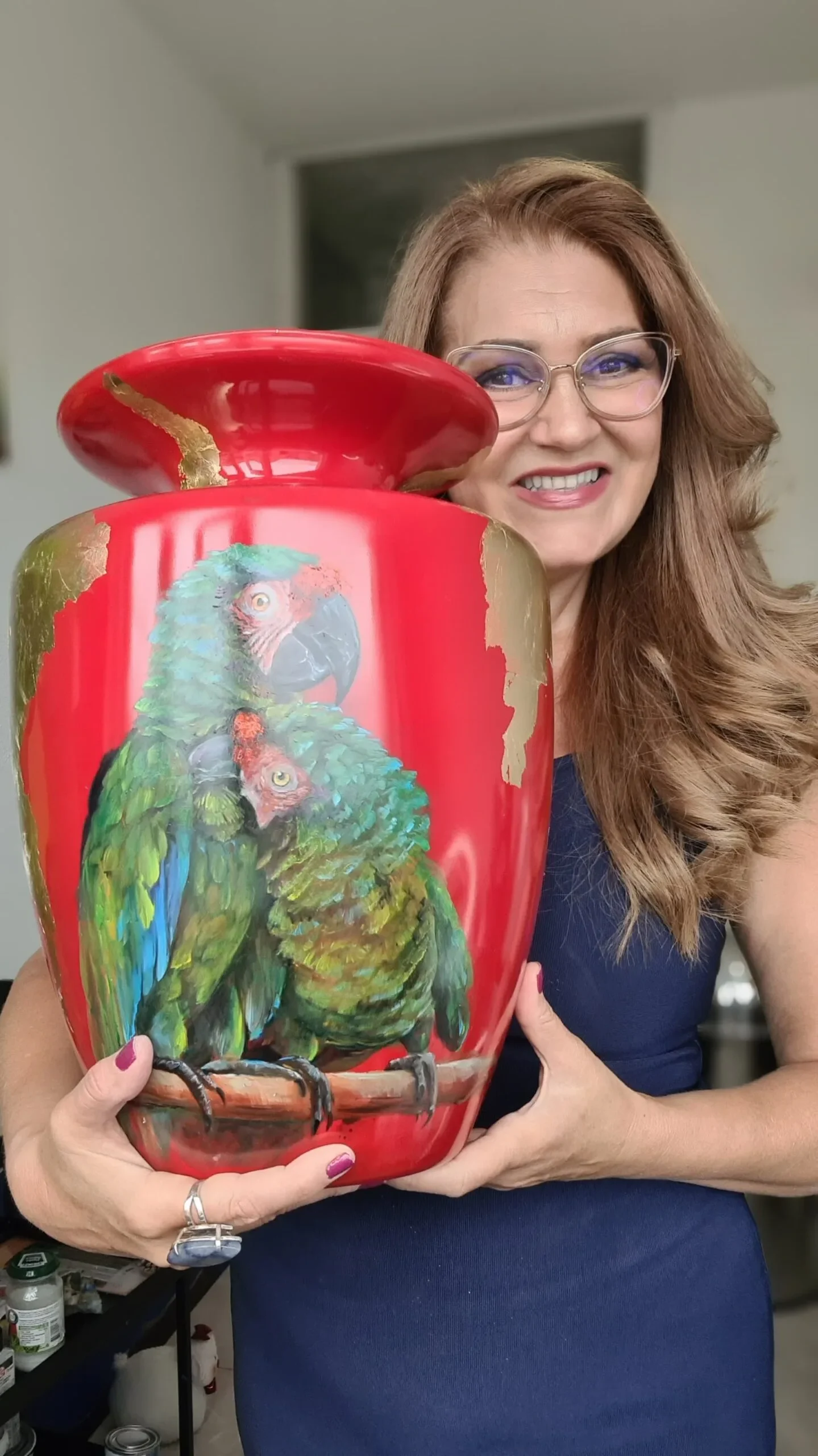 kunst-brasil-obra-prima-em-vidro-vaso-4-vermelho-com-araras